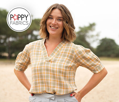 Tissus et patrons de Poppy
